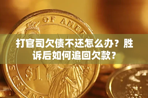 北京打官司欠债不还怎么办？胜诉后如何追回欠款？