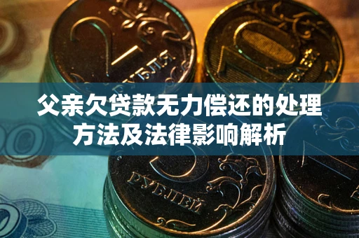 北京父亲欠贷款无力偿还的处理方法及法律影响解析
