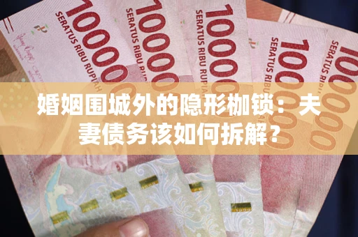 北京婚姻围城外的隐形枷锁：夫妻债务该如何拆解？