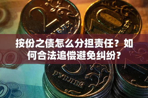 北京按份之债怎么分担责任？如何合法追偿避免纠纷？